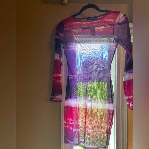 Mesh tunic dress - Picture 3 of 4